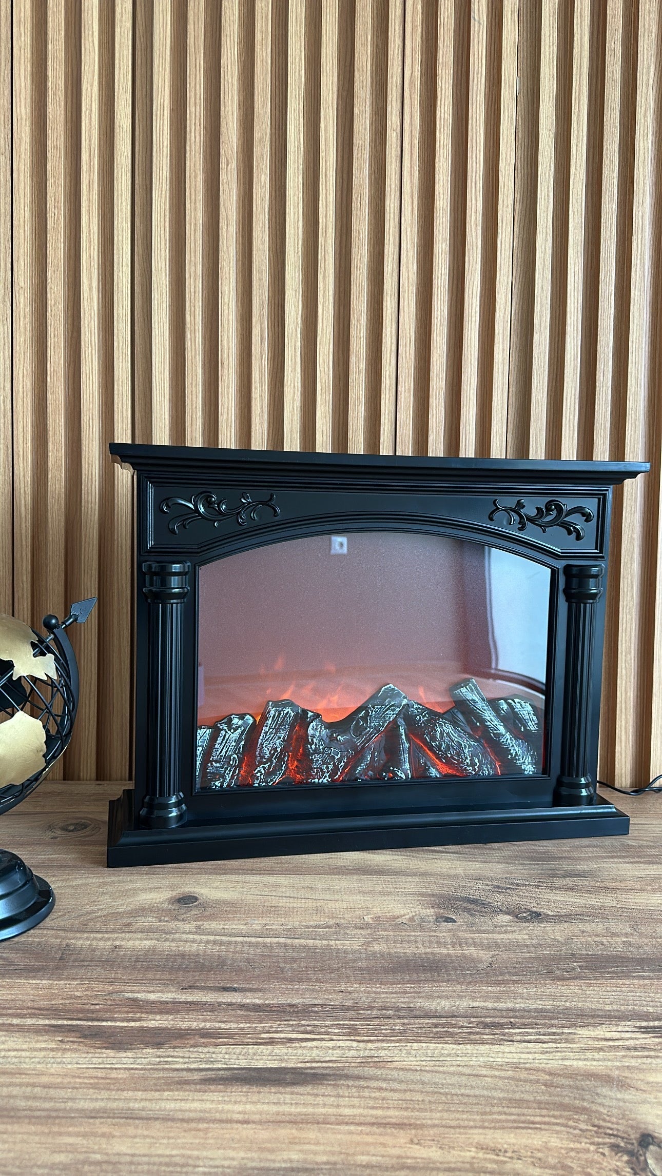 Oxhak Led me flakë, katrore me korrniza të zeza