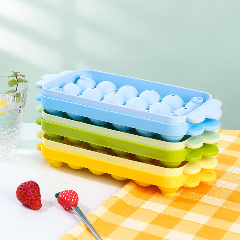 Formë akulli sferike me 2 rreshta