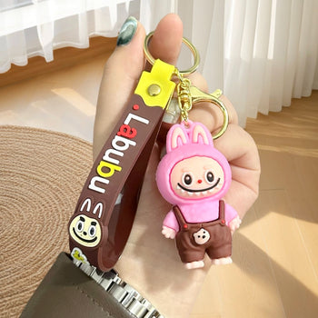 Varëse çelsash silikoni me Labubu