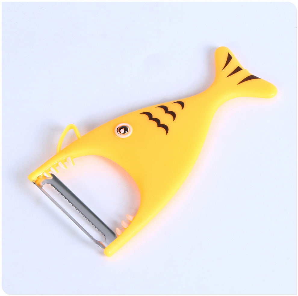 Qëruese inoksi + plastike për fruta-perime