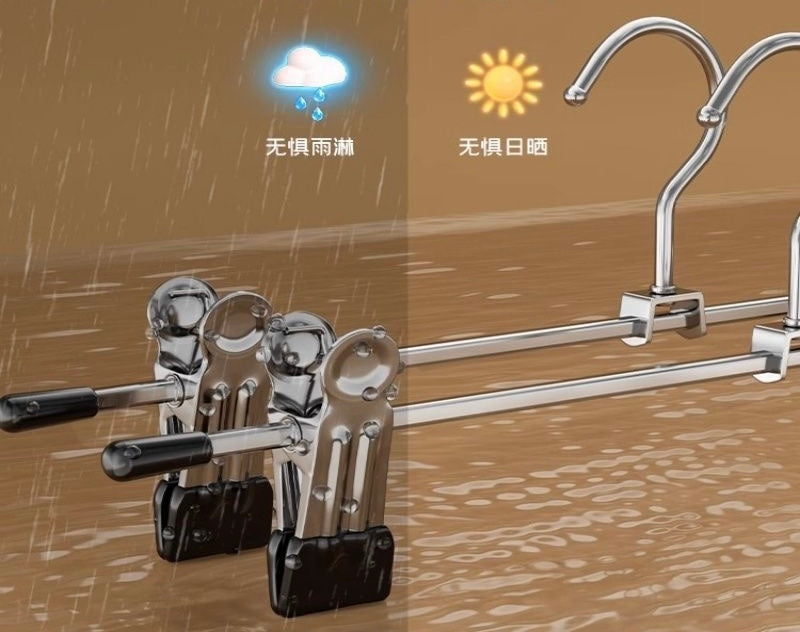 Varëse metalike me kapëse, ideale për pantallona, funde dhe rroba të ndryshme