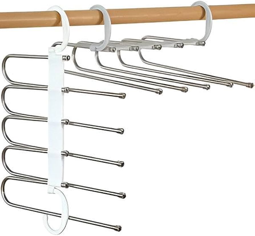 Varëse rrobash inoksi me 4 rreshta