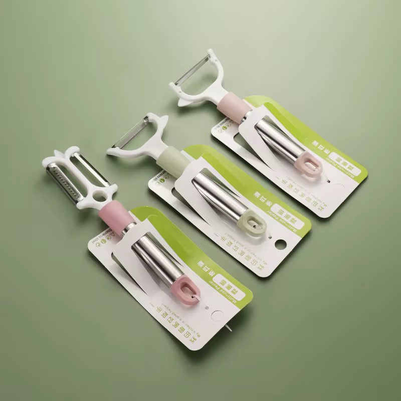 Qëruese perimesh me bisht inoksi dhe silikoni