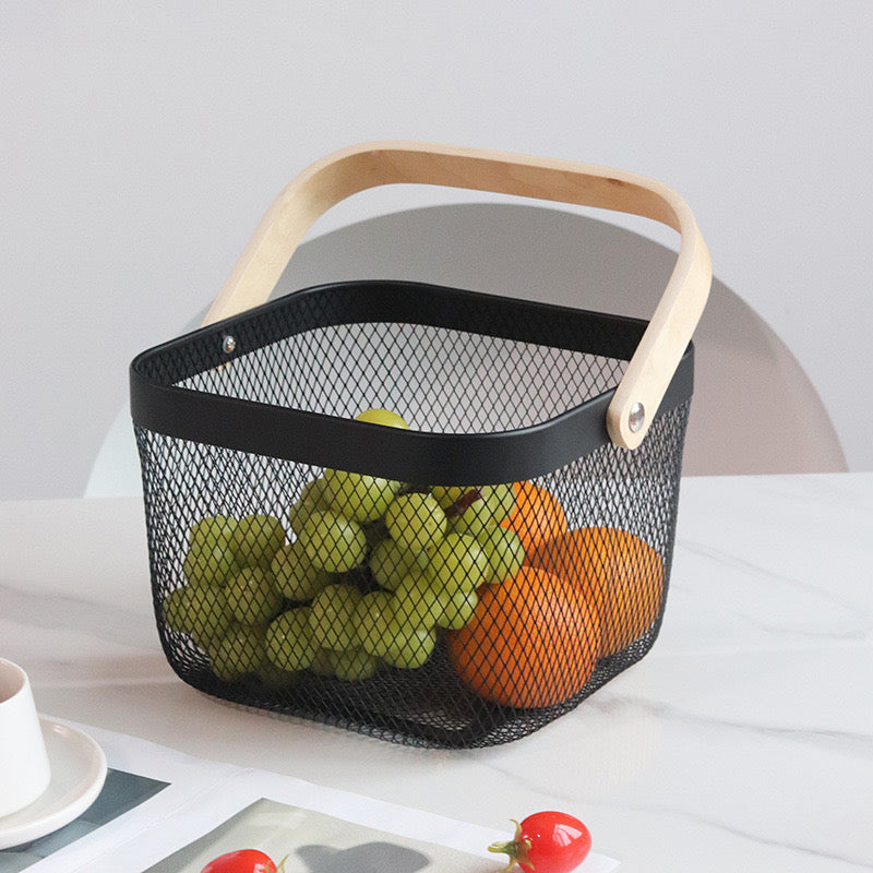 Shportë metalike organizuese/ multifunksionale, formë katrore