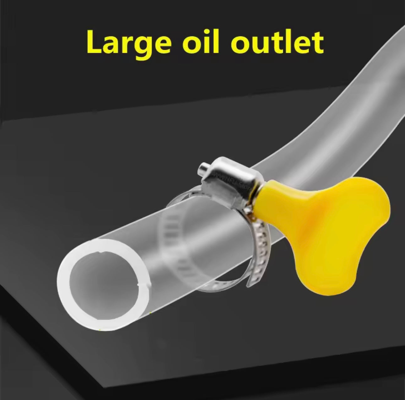 Pompë manuale lëngjesh, në ngjyrë të zezë dhe transparente