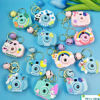 Varëse çelësash me aparat dhe projektor