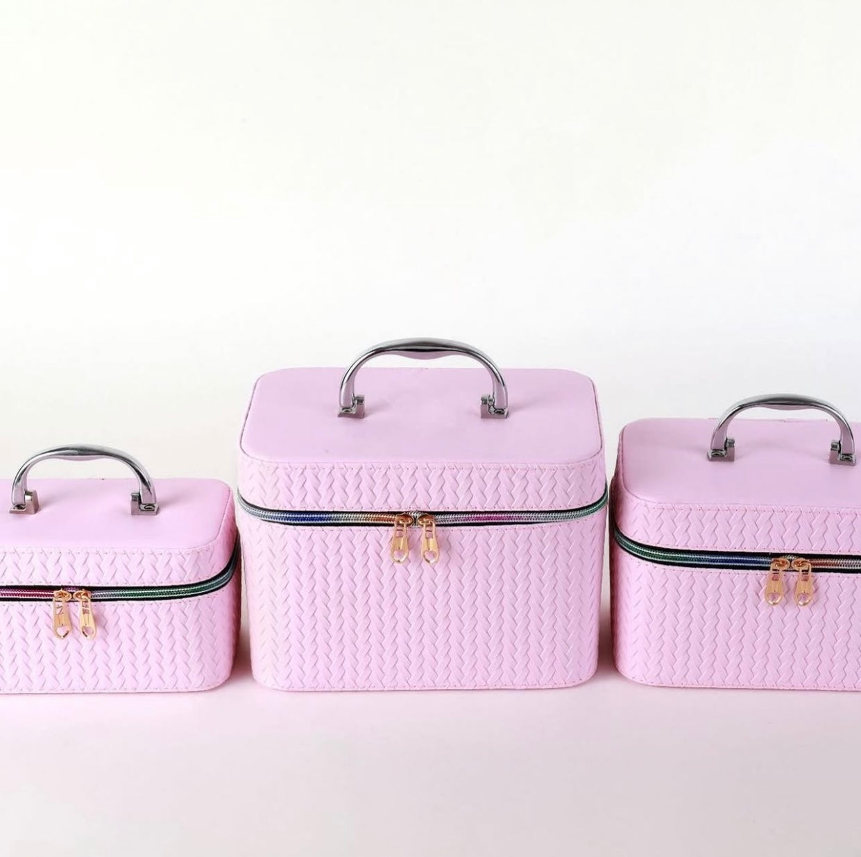 Set çanta për organizimin e makeup-eve, 3 copë