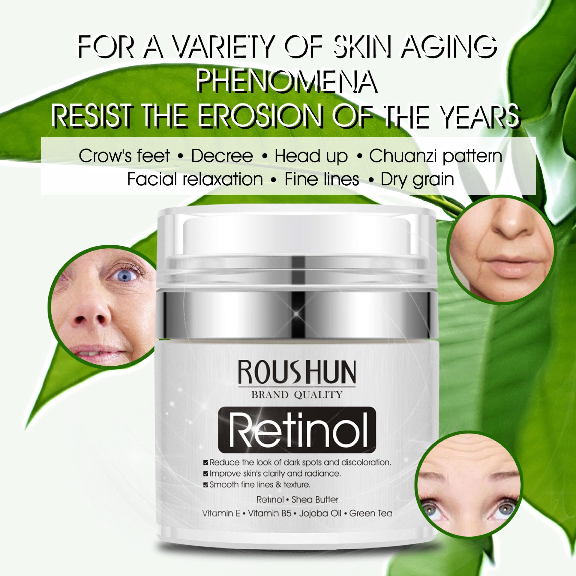 Krem me Retinol kundër rrudhave