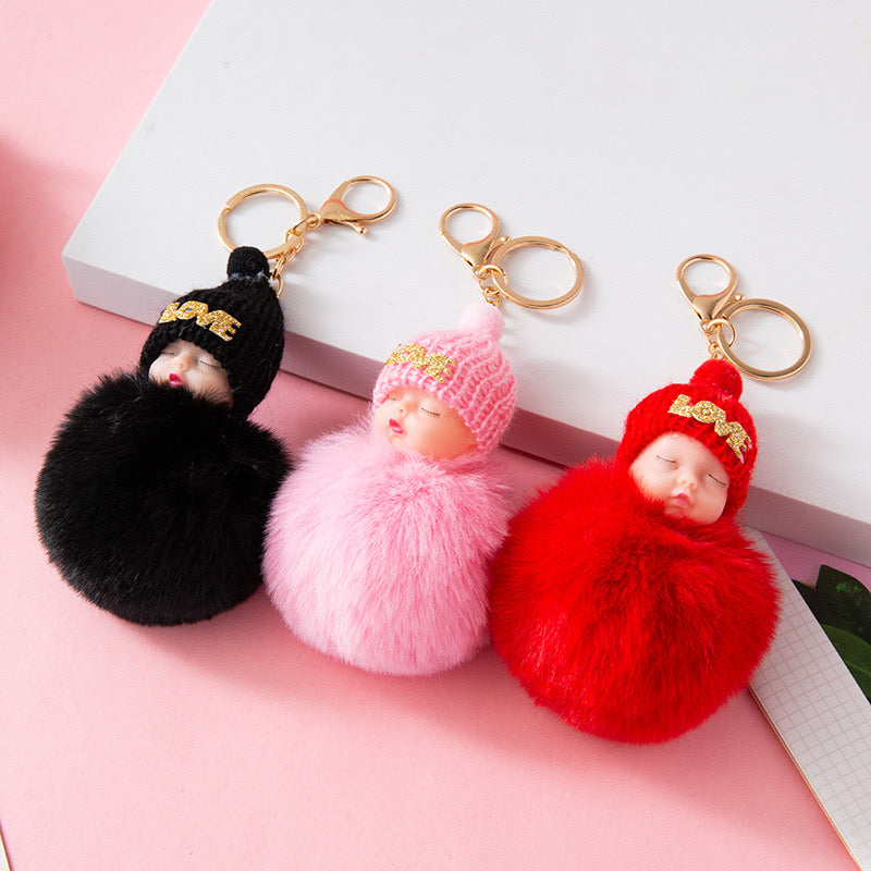 Varëse çelësash pellushi në formë bebi, mix