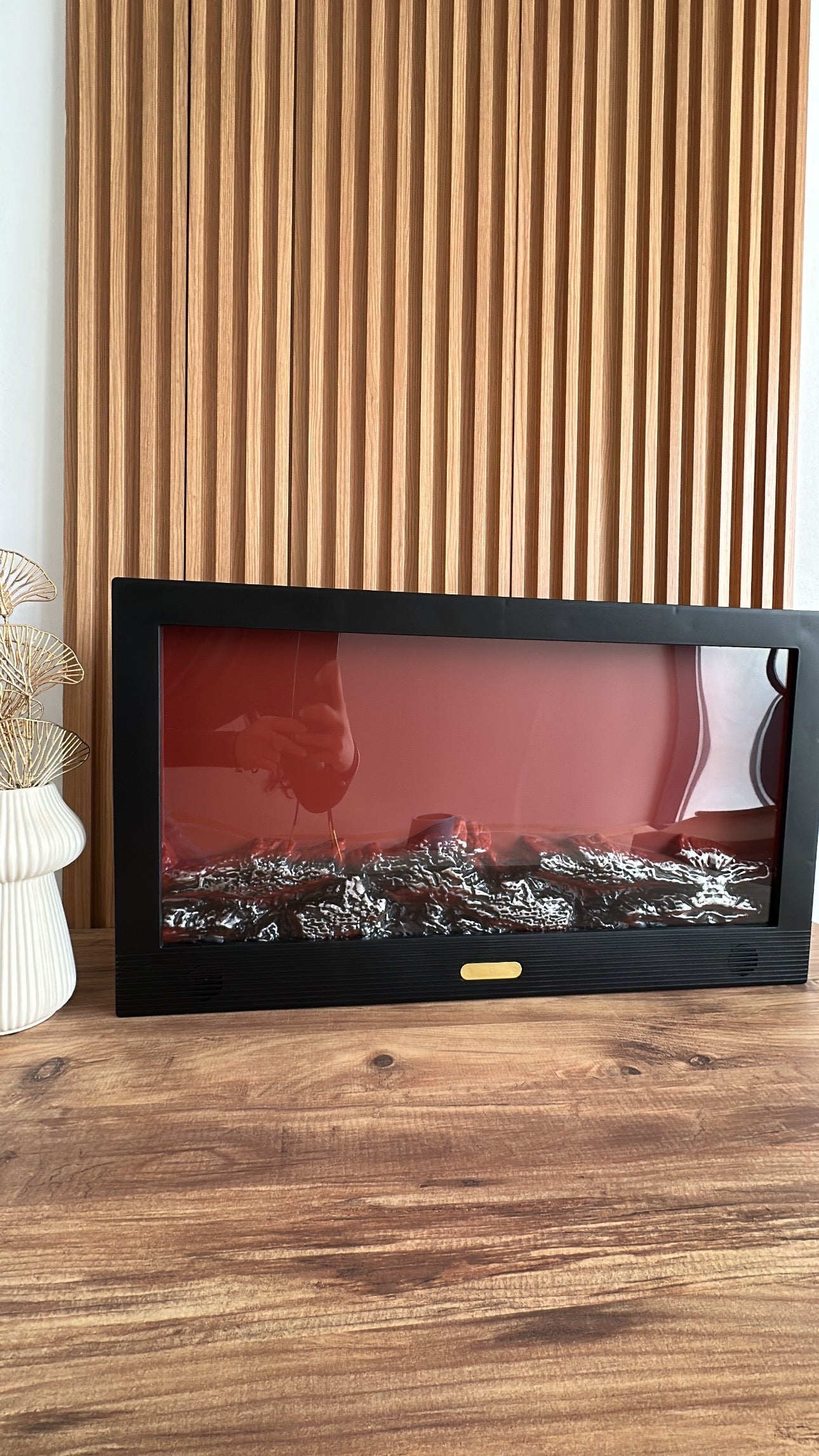 Oxhak Led ne formë drejtkëndëshi me korniza fine