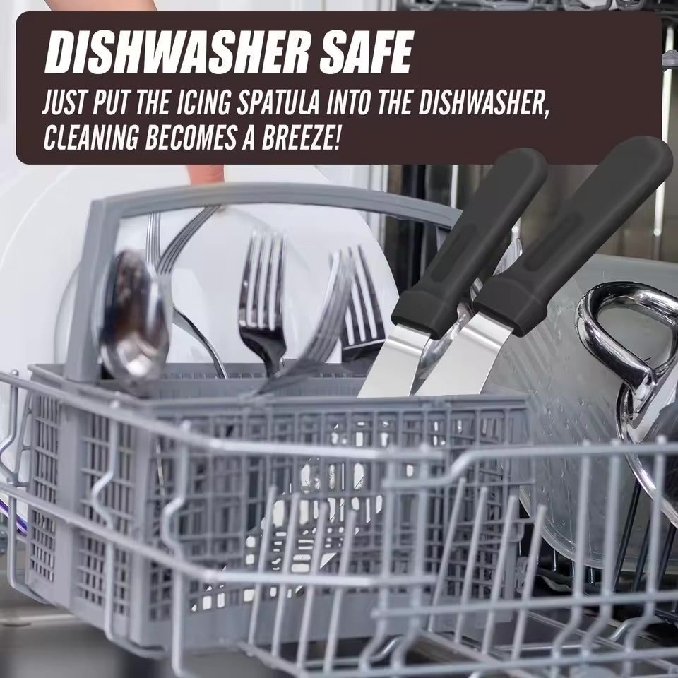 Spatul për tortën material inoks 35 cm