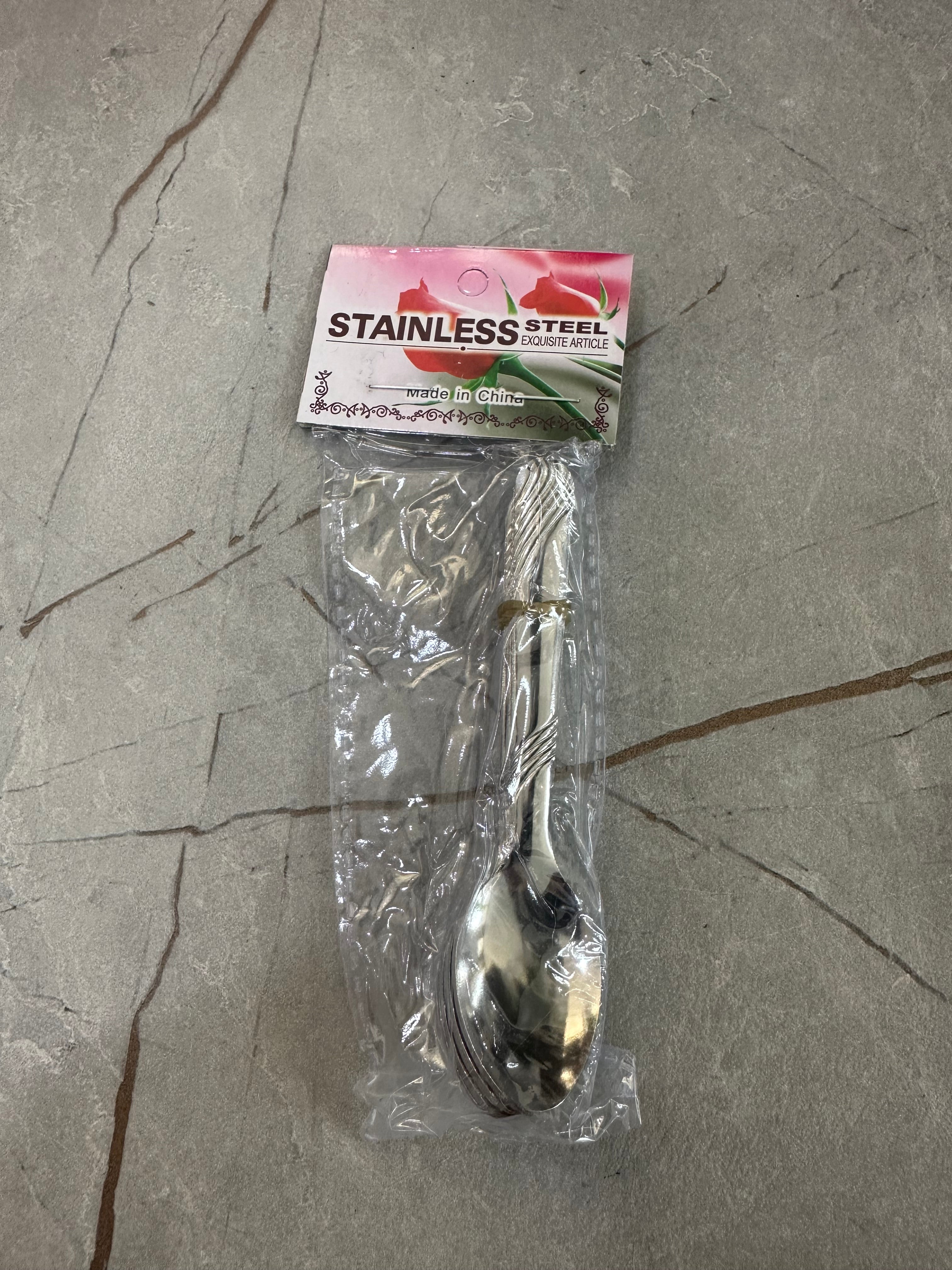 Set lugë për ëmbëlsira, 6 copë