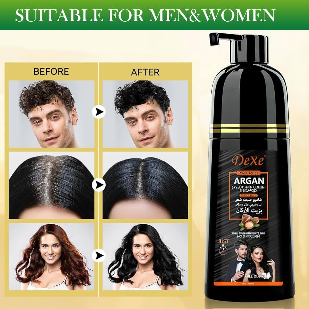 Shampo për mbulimin e thinjave Dexe