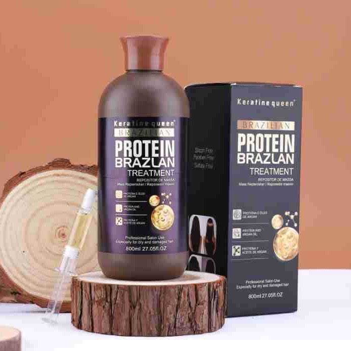 Trajtues me proteinë për flokët