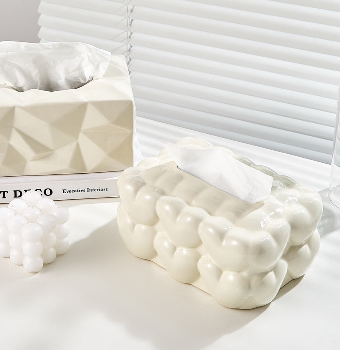 Mbajtëse letrash, material qeramik me dizenjo bubble