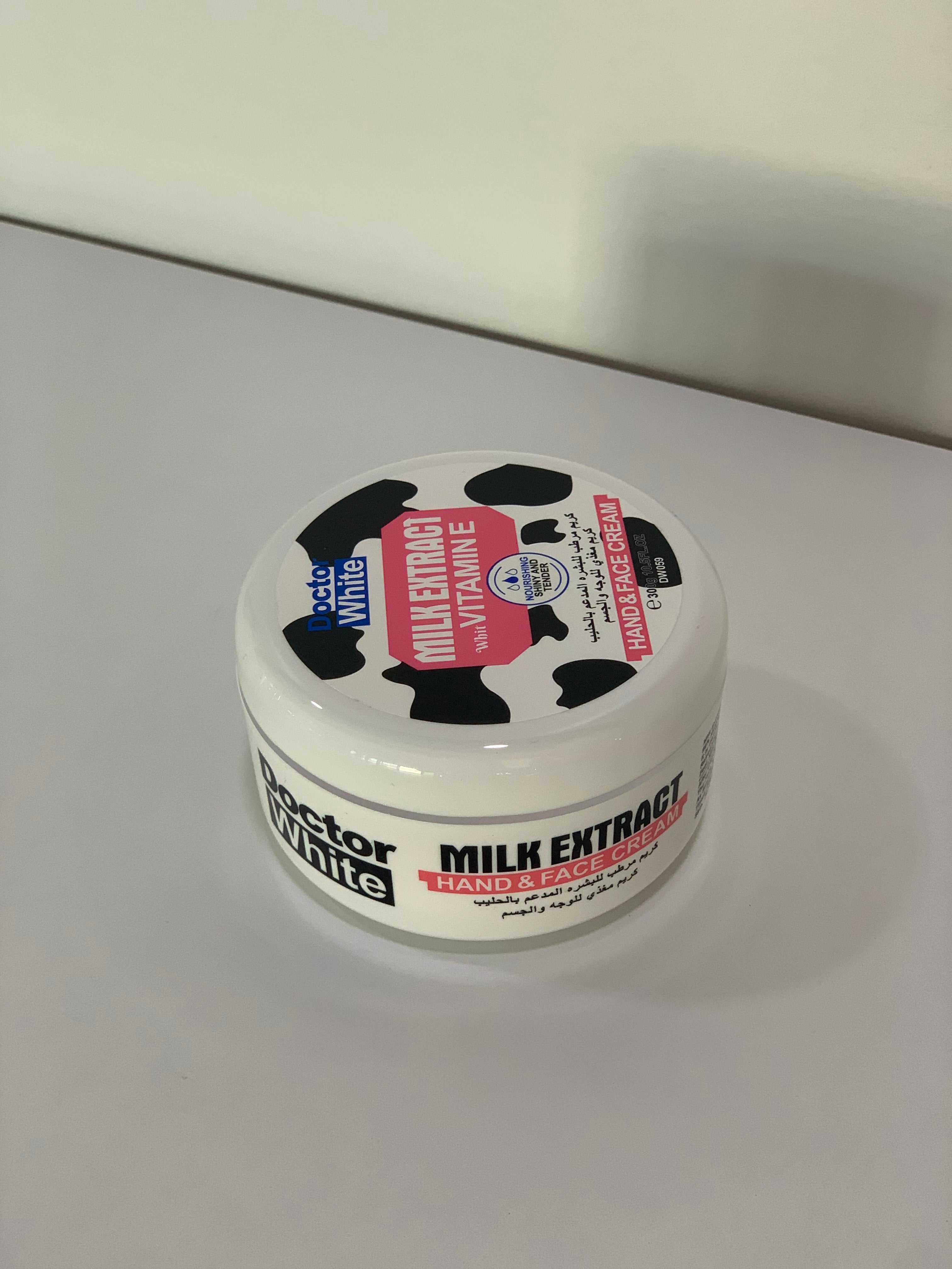 Krem me ekstrakte qumështi Doctor White