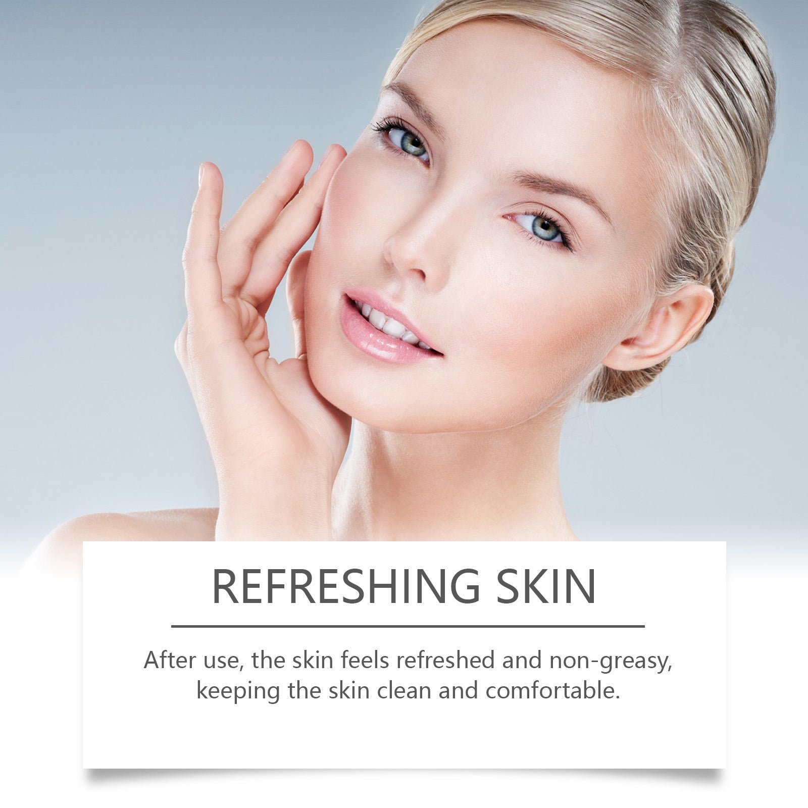 Spraj + 4 brisqe per depilimin e fytyres