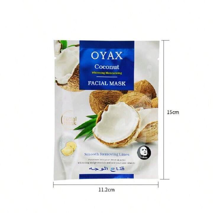 Maskë fytyre me ekstrakt kokosi