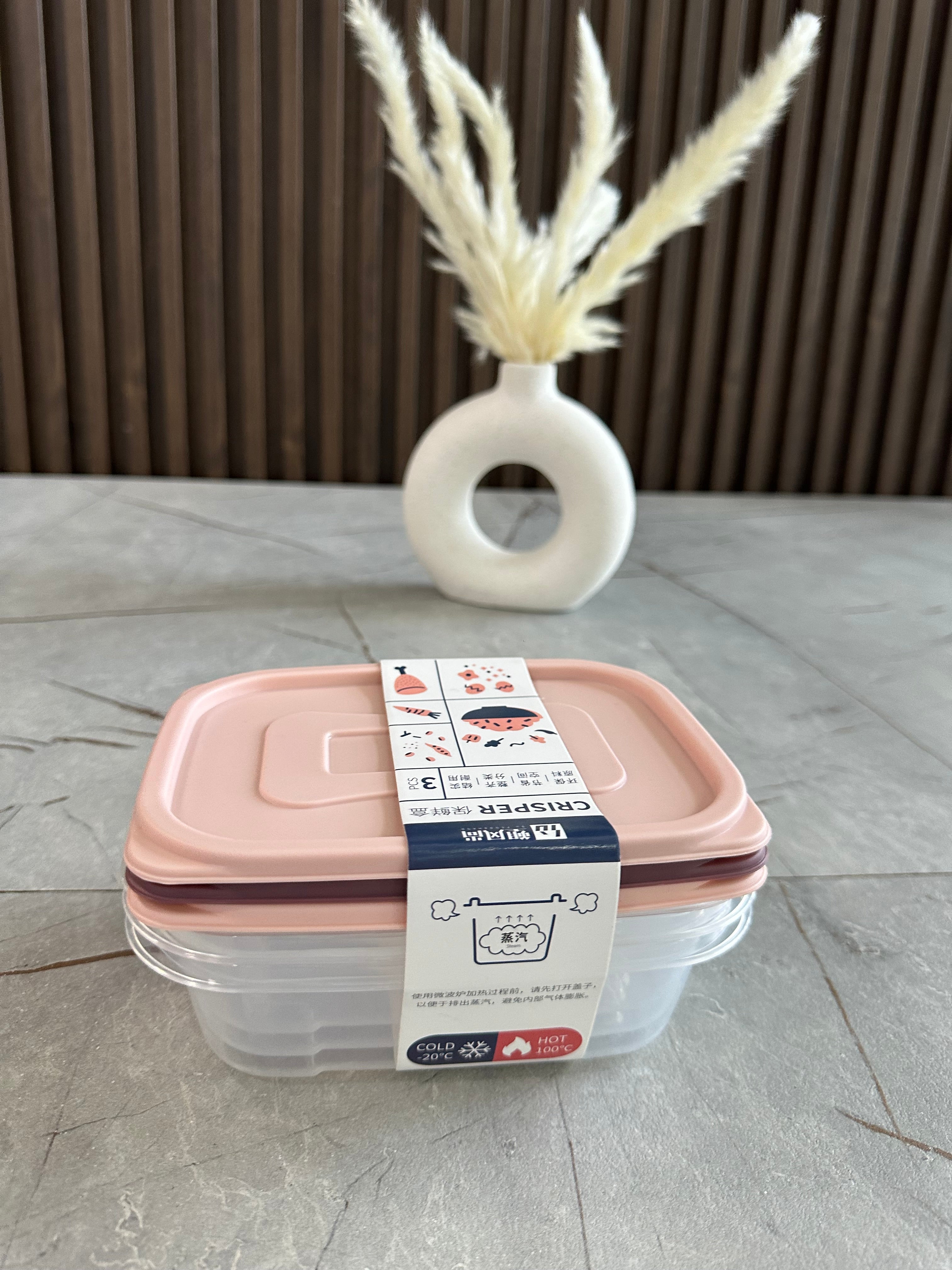 Set tasa plastike x3