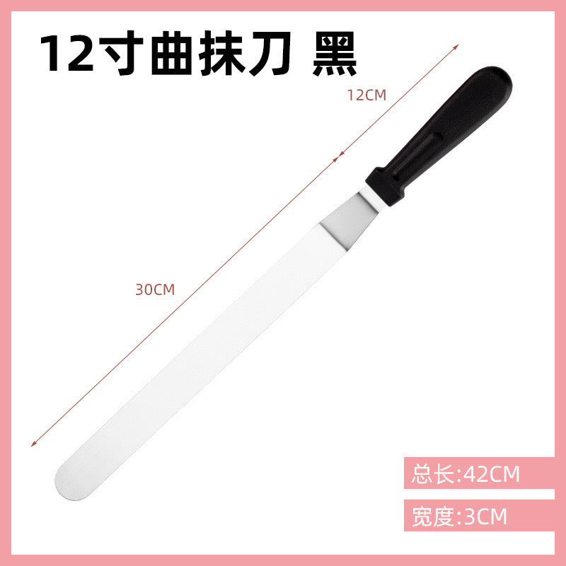 Spatul për tortën material inoks 35 cm