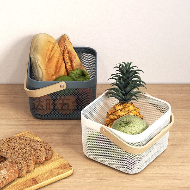 Shportë metalike organizuese/ multifunksionale, formë katrore