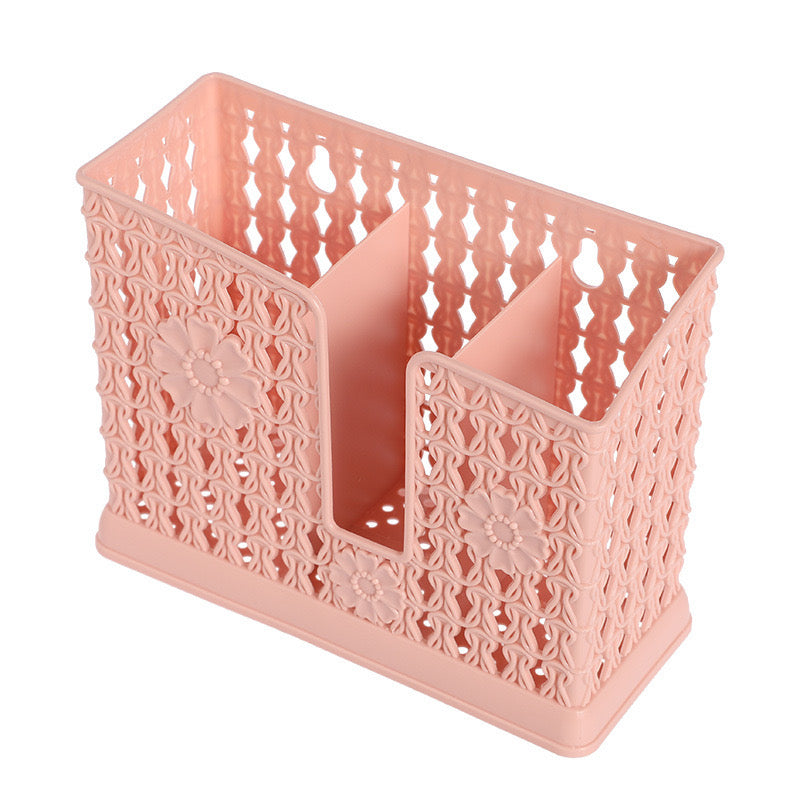 Organizuese plastike për serviset e kuzhinës me 3 ndarje