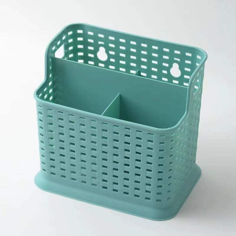 Organizuese plastike për serviset e kuzhinës me 3 ndarje