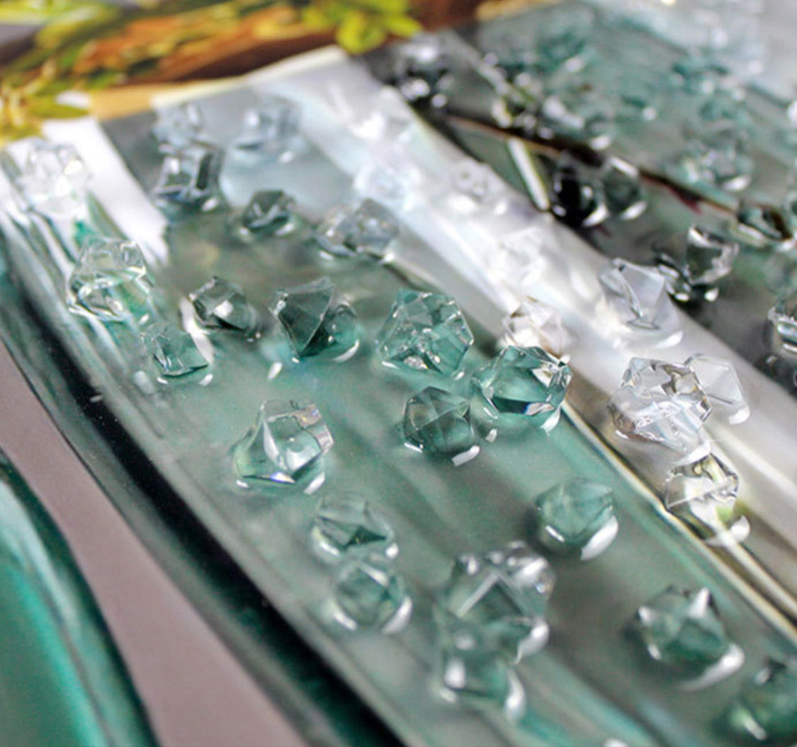 Pikturë me kornizë gold me motive lulesh