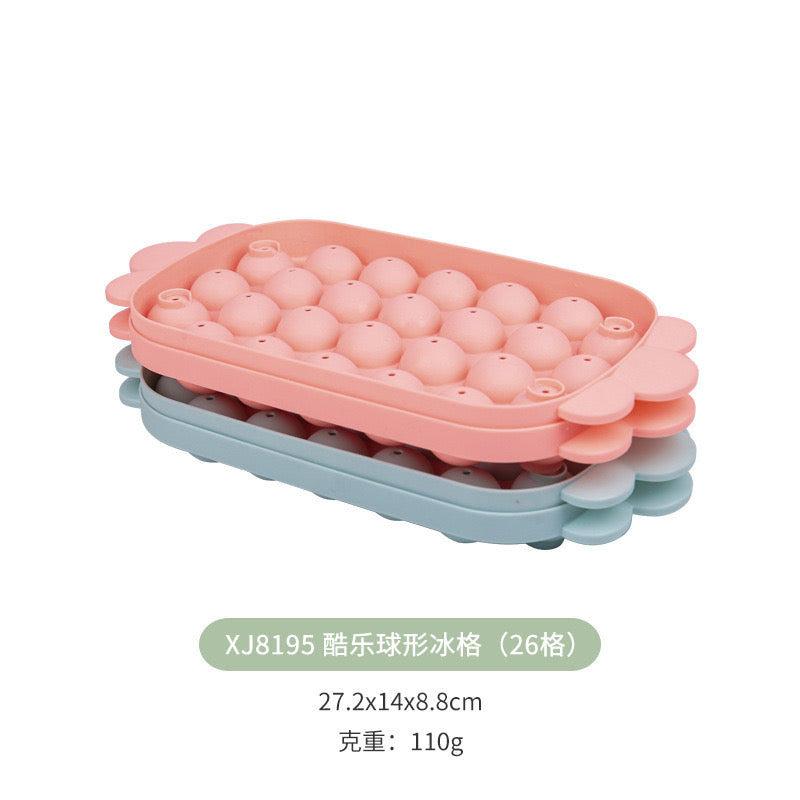 Formë akulli sferike me 3 rreshta