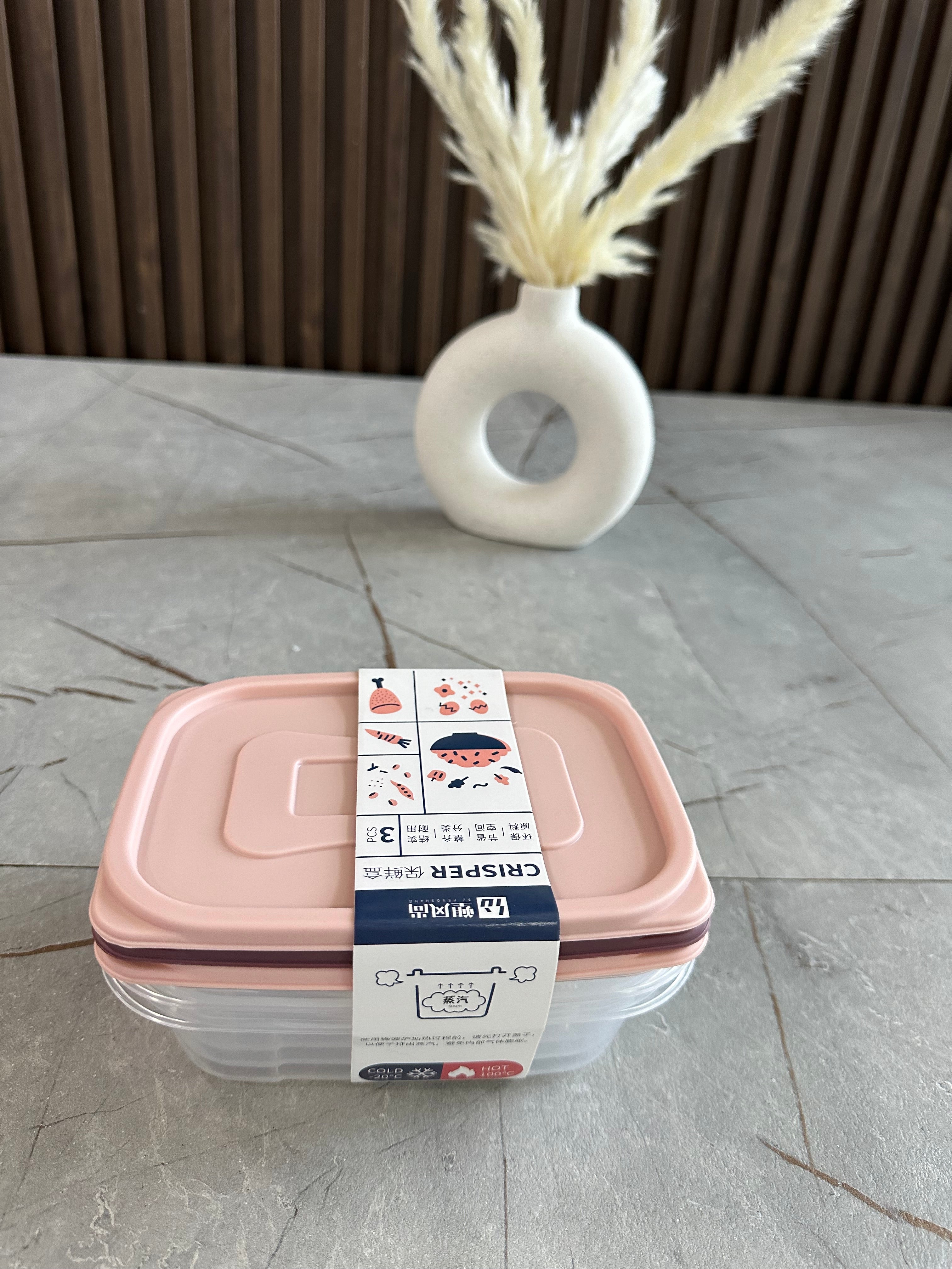 Set tasa plastike x3