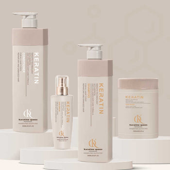 Shampo, zbutës dhe maskë profesionale Keratine Queen