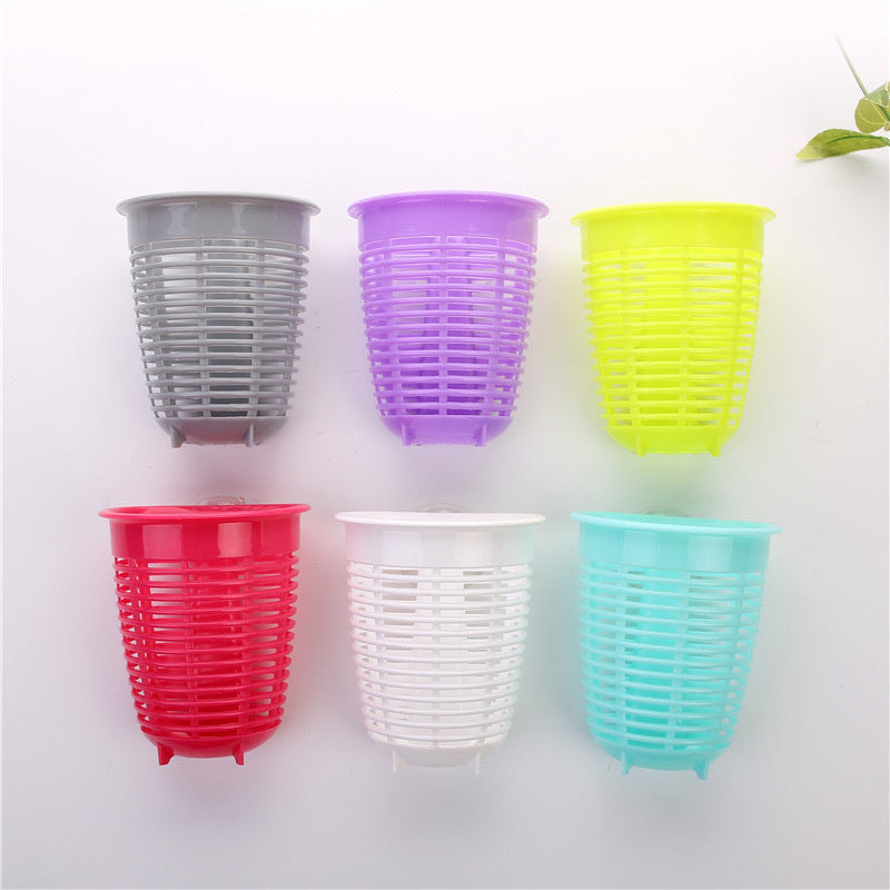 Organizuese plastike me ngjitje me vakum për aksesorët e kuzhinës