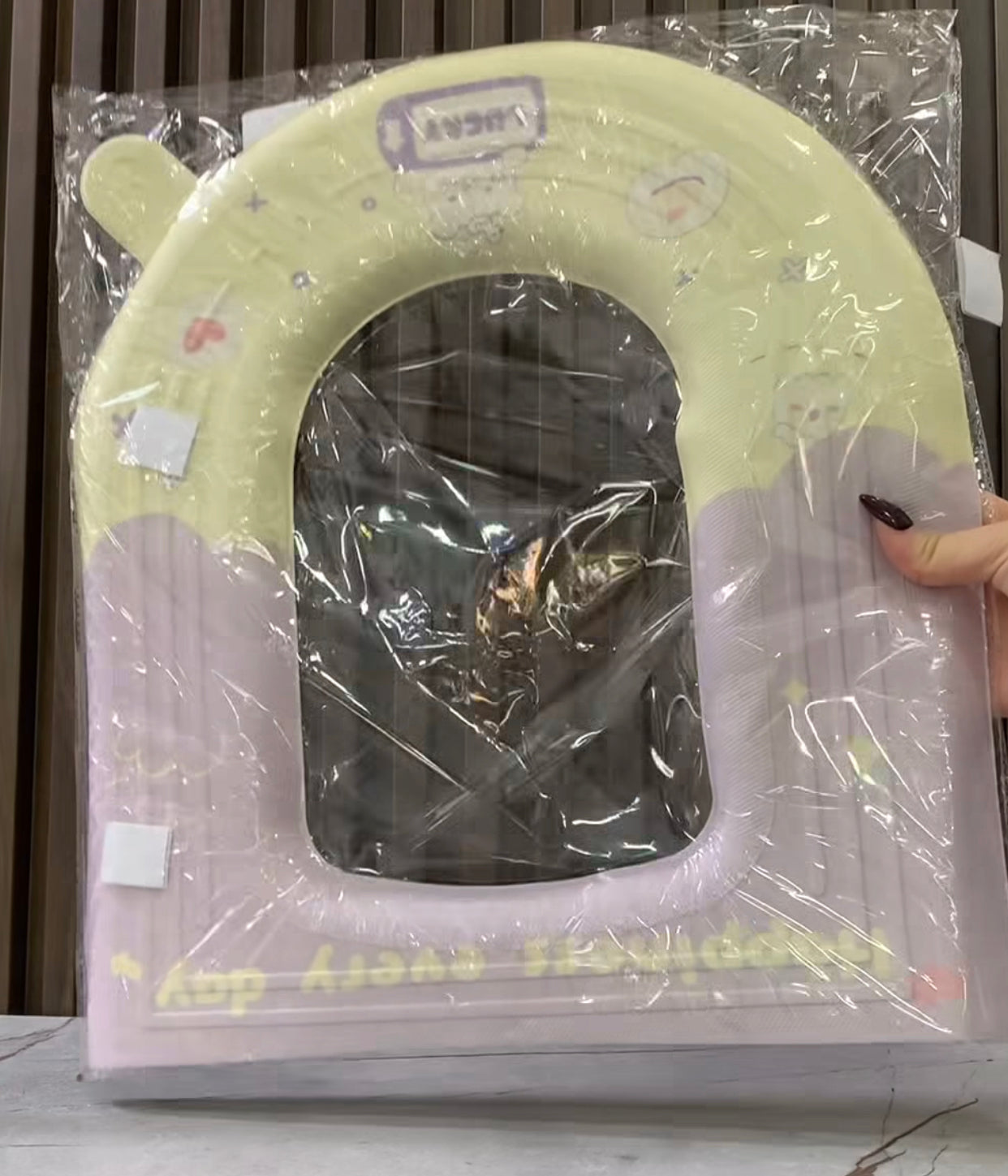 Mbrojtëse foam waterproof për tualetin me dizenjo kafshësh