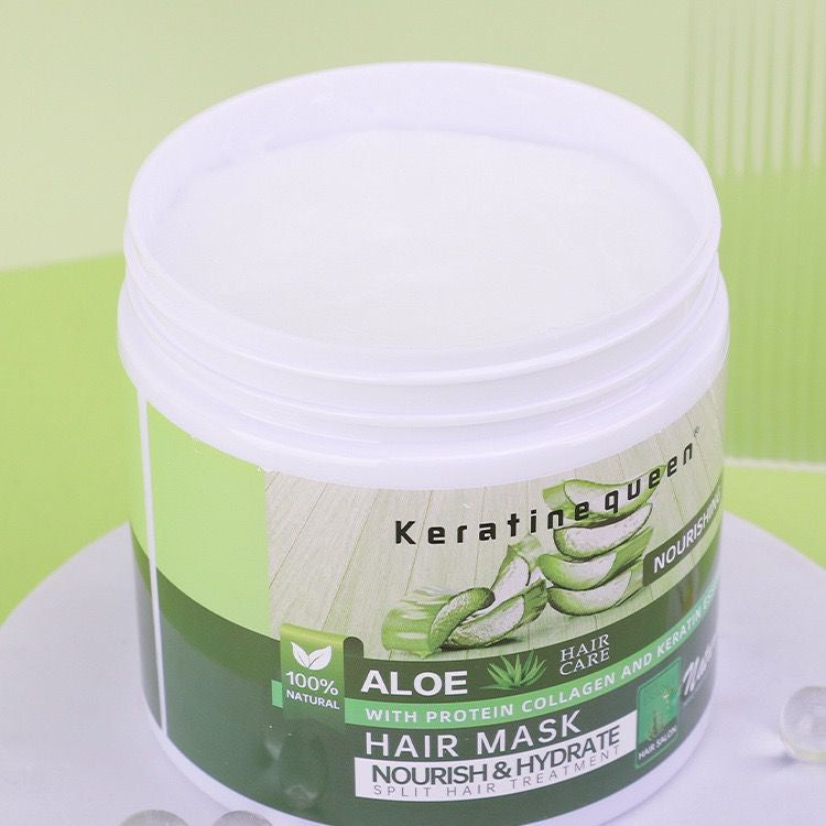 Maskë flokësh me aloe vera