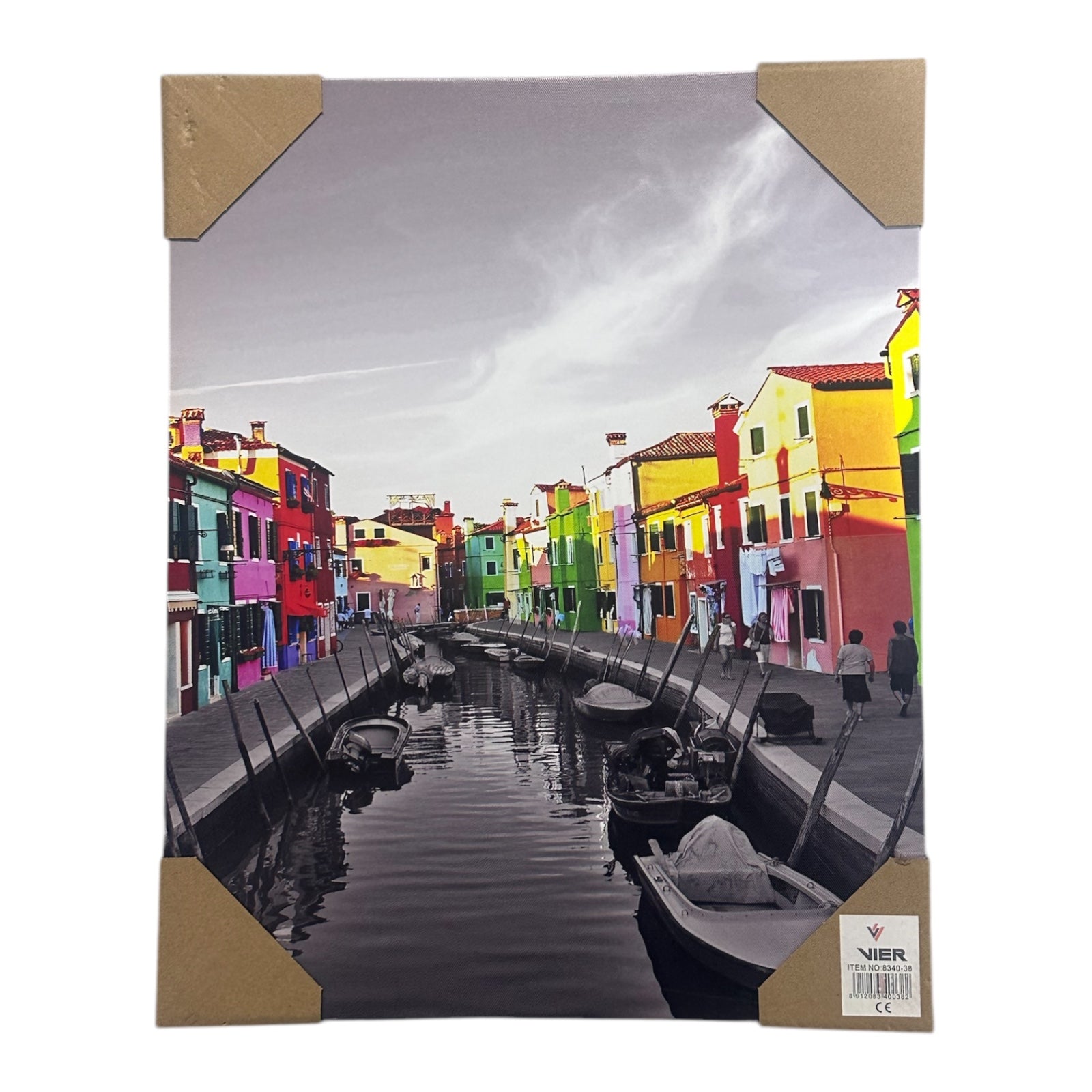 Kanavasë në ngjyrën bardh e zi dhe efekt ngjyrash retro