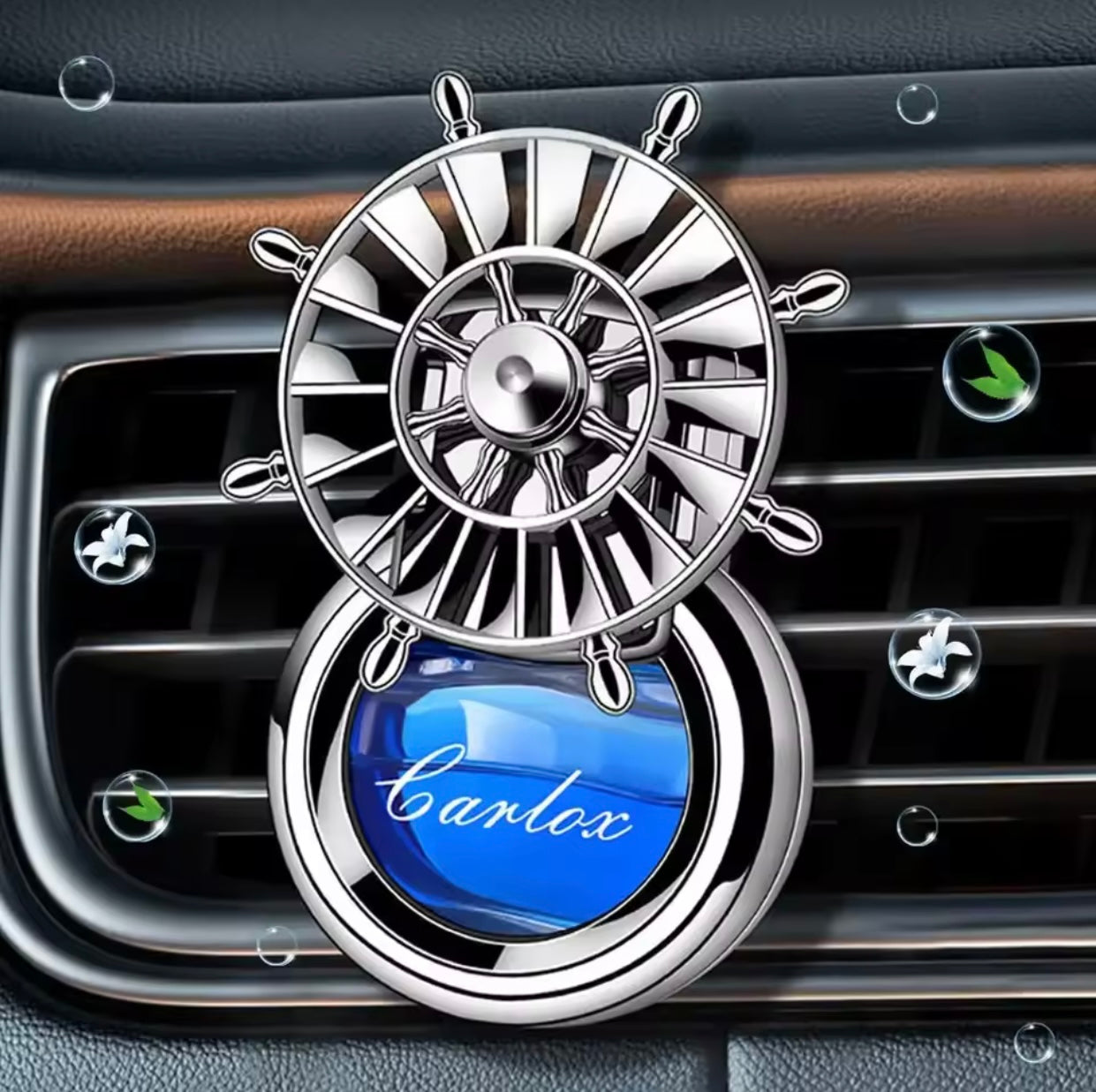 Aromatizues për makinën, formë rrethore, likuid