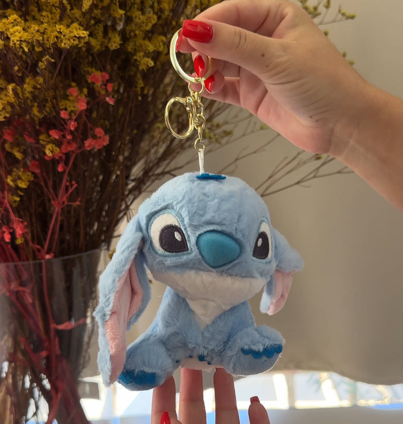 Varëse çelsash pellush me Stitch