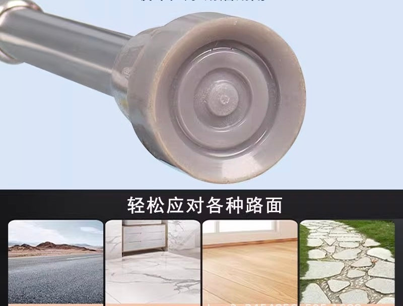 Bastun ortopedik i rregullueshëm, mbështetje e sigurt dhe e lehtë për ecje