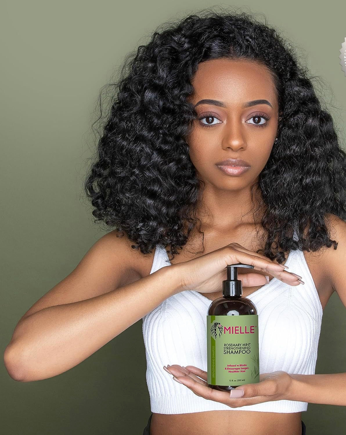 Shampo flokësh me rozmarinë Mielle 335ml