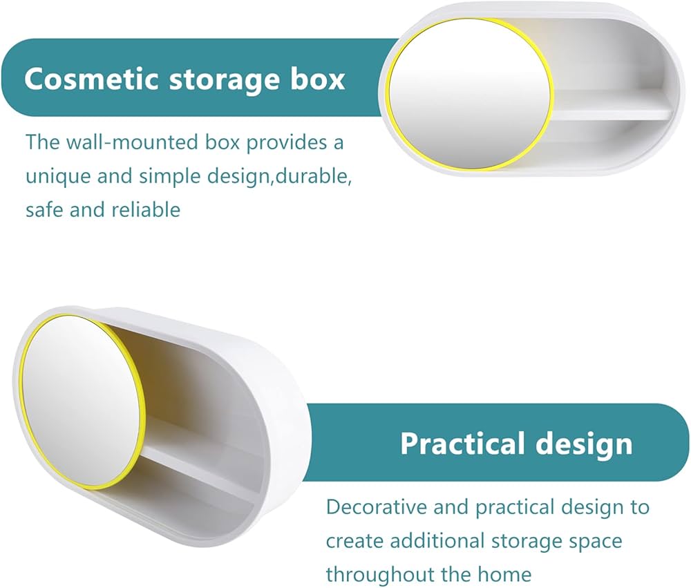 Organizues me pasqyrë për tualetin