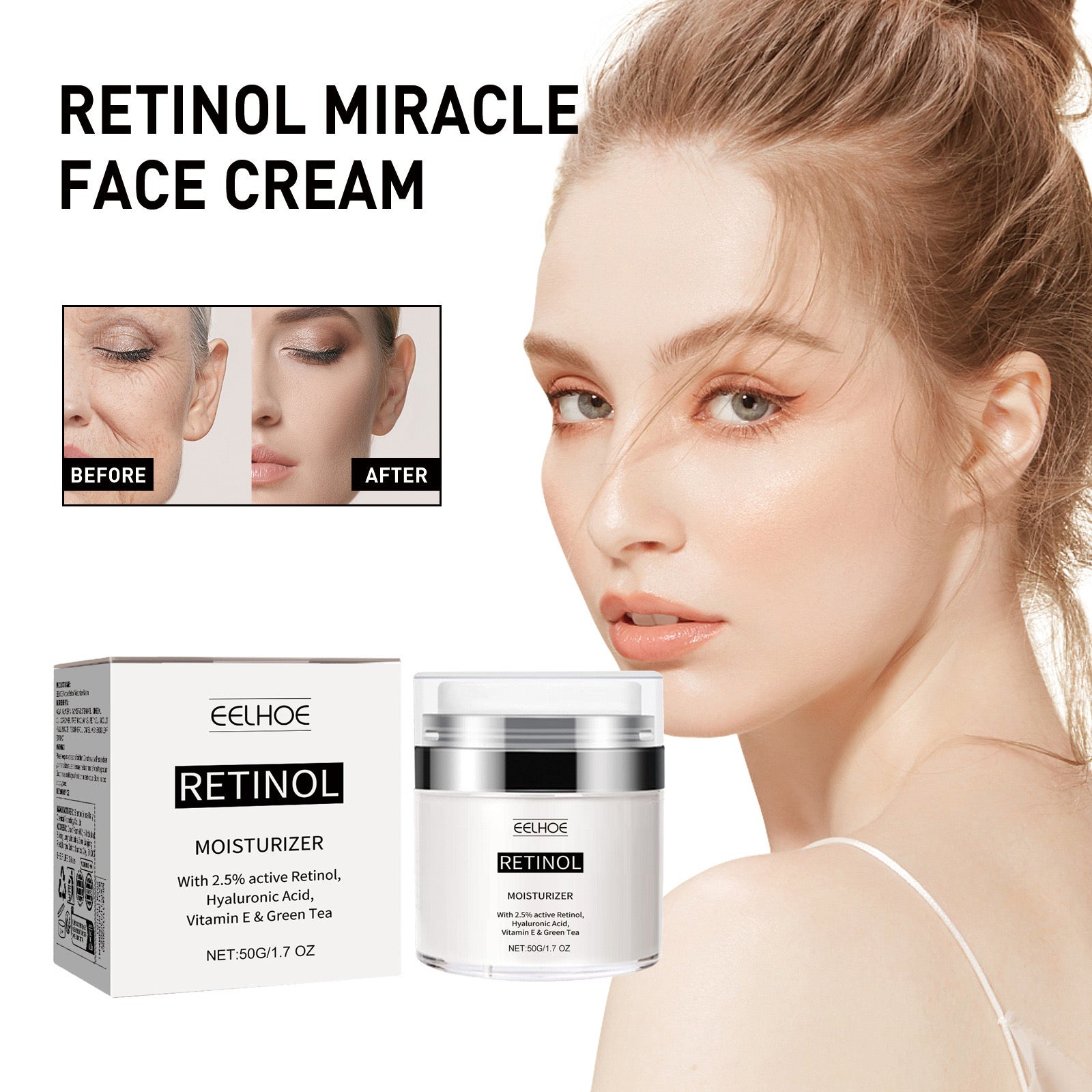Krem Miracle Retinol Moisturizer 50g Eelhoe
