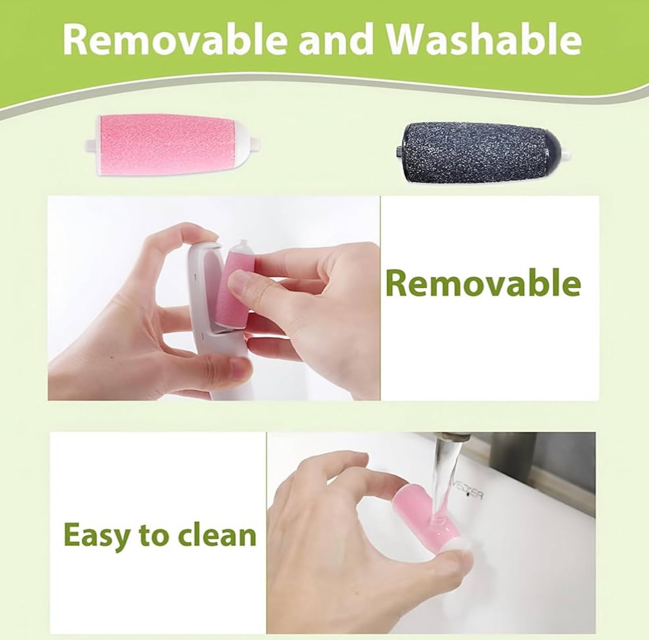 Epilues dhe heqës kallosh 2 në 1