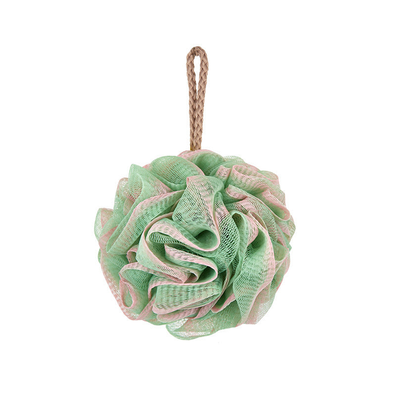 Sfungjer dushi në formë lule me nuancë 2 ngjyrash, rrjetë