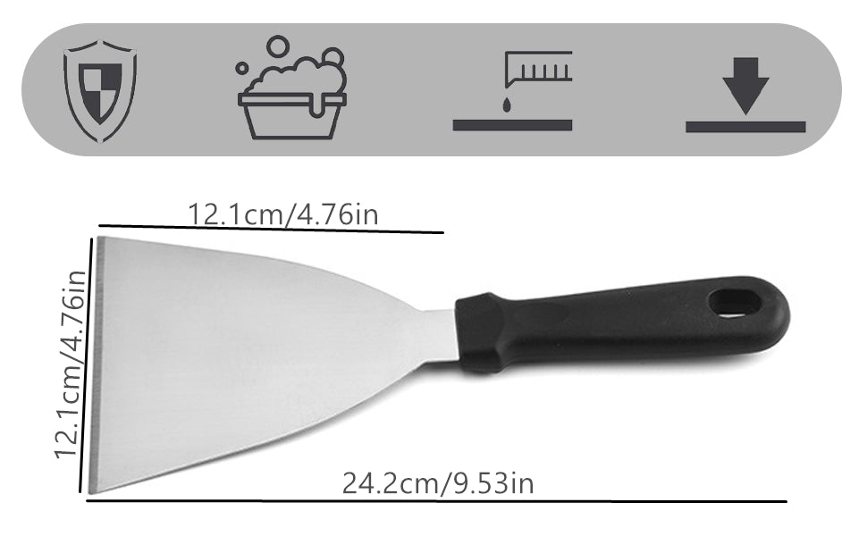 Spatul për pica ose grill metalike “Top Choice”