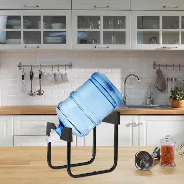 Organizuese metalike për shishen e ujit me dispenser uji për shishet