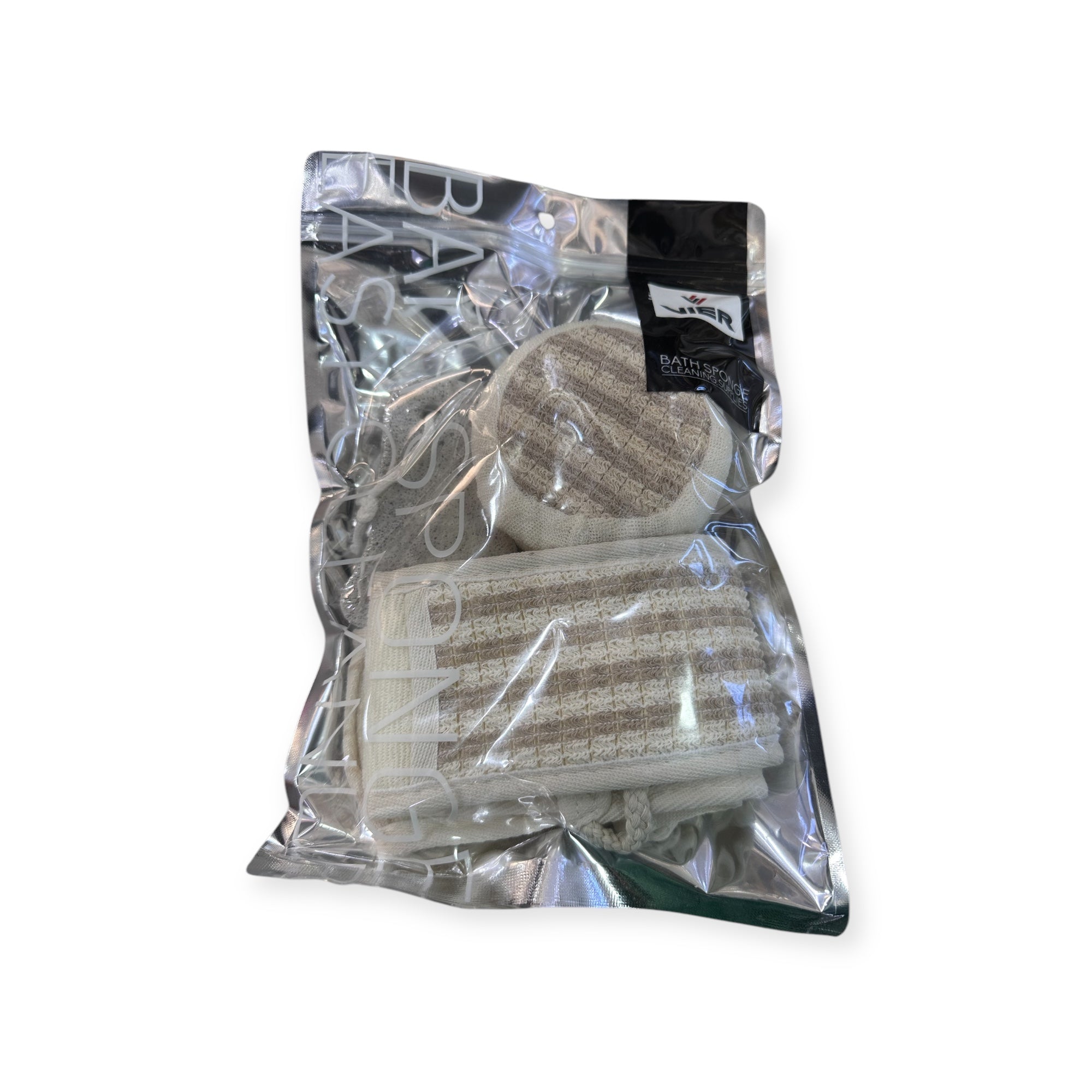 Set me sfungjer, furçë trupi e pastrues këmbësh