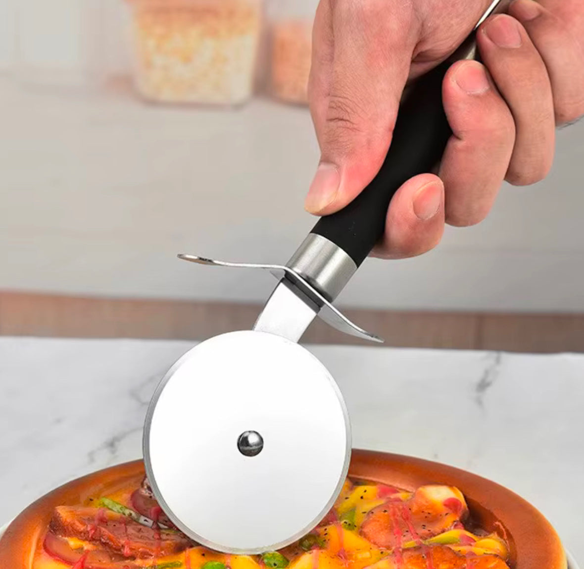 Thikë për pica inoksi “Lurwin”