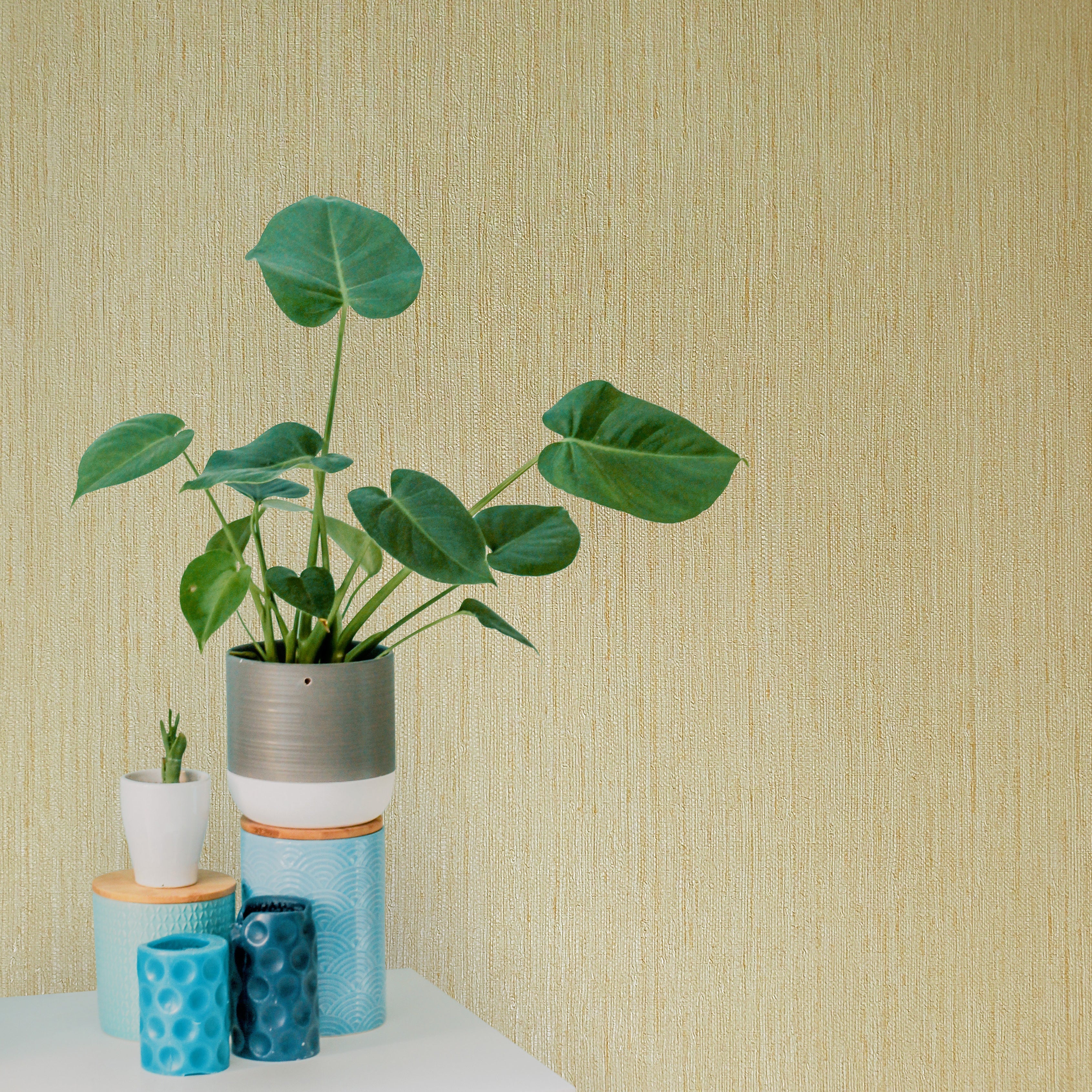 Letër muri me vijëzime gold