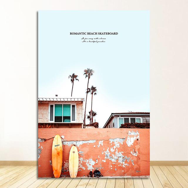 Kanavasë me foto Skateboard