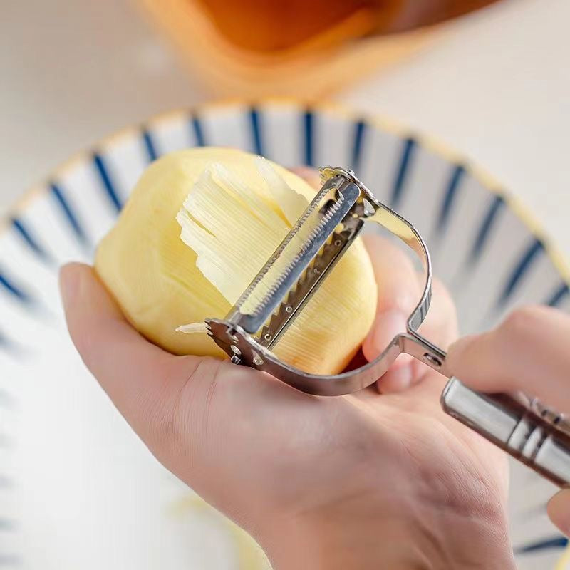 Qëruese inoksi për fruta perime